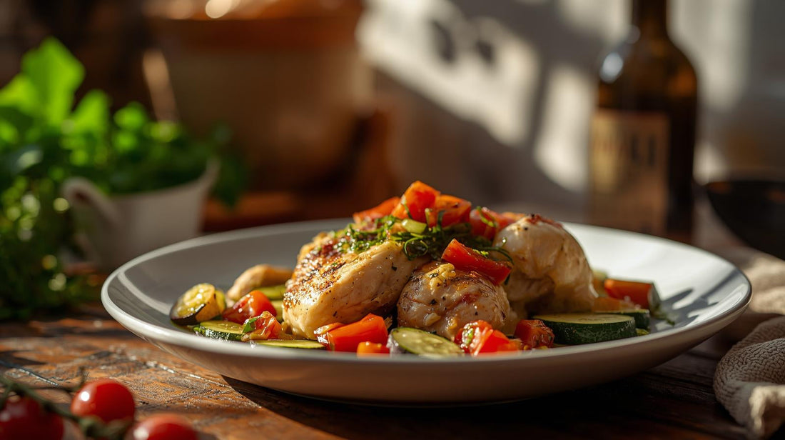 🇮🇹 Canchelo’s Original Chimichurri Mediterranean Chicken Tray Bake