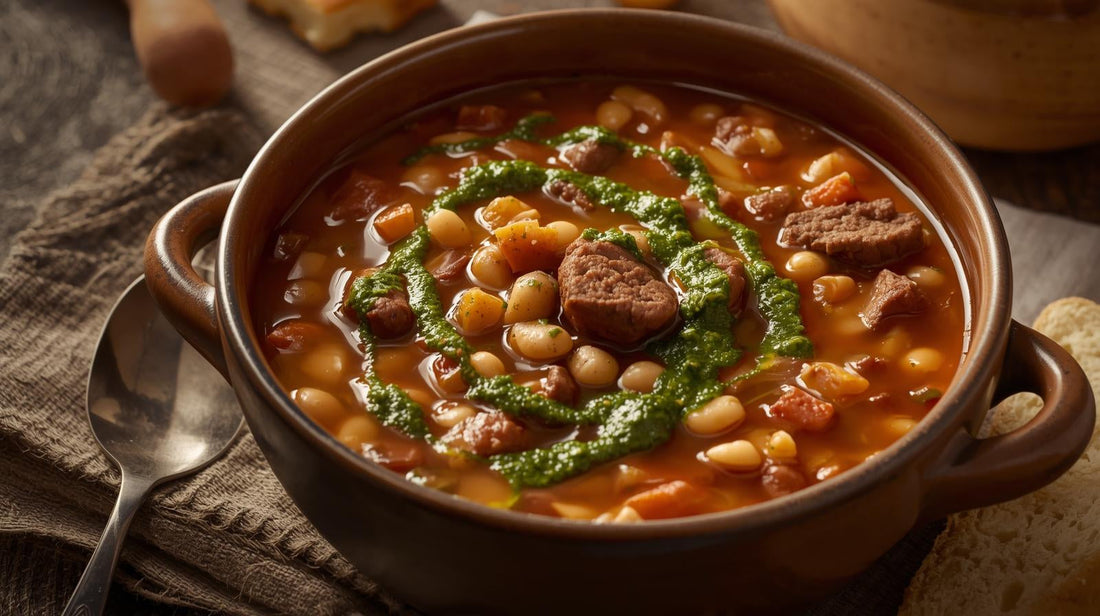 🇺🇾 Canchelo’s Original Chimichurri Winter Bean & Beef Soup