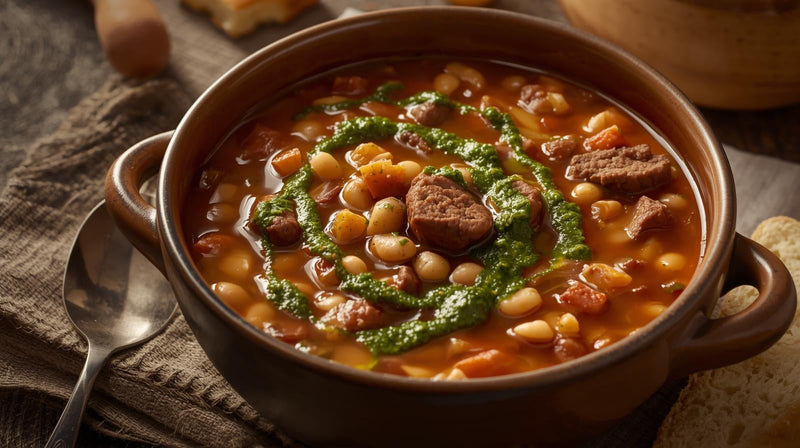 🇺🇾 Canchelo’s Original Chimichurri Winter Bean & Beef Soup