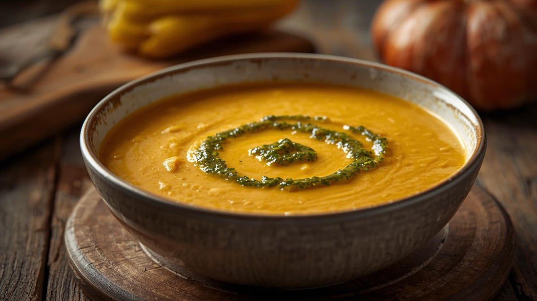 🇺🇾 Canchelo’s Spicy Chimichurri Pumpkin & Corn Soup